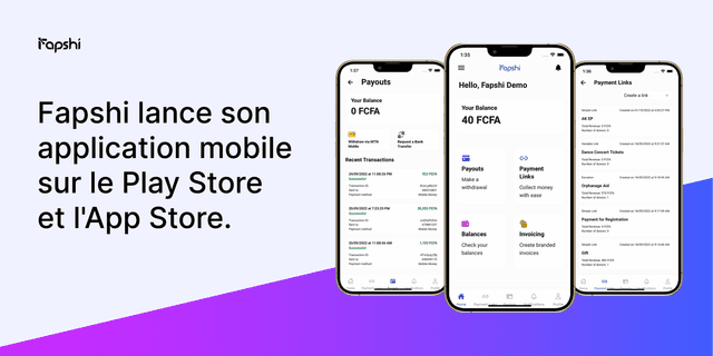 Fapshi s'apprête à lancer son application mobile, promettant une meilleure expérience utilisateur en déplacement