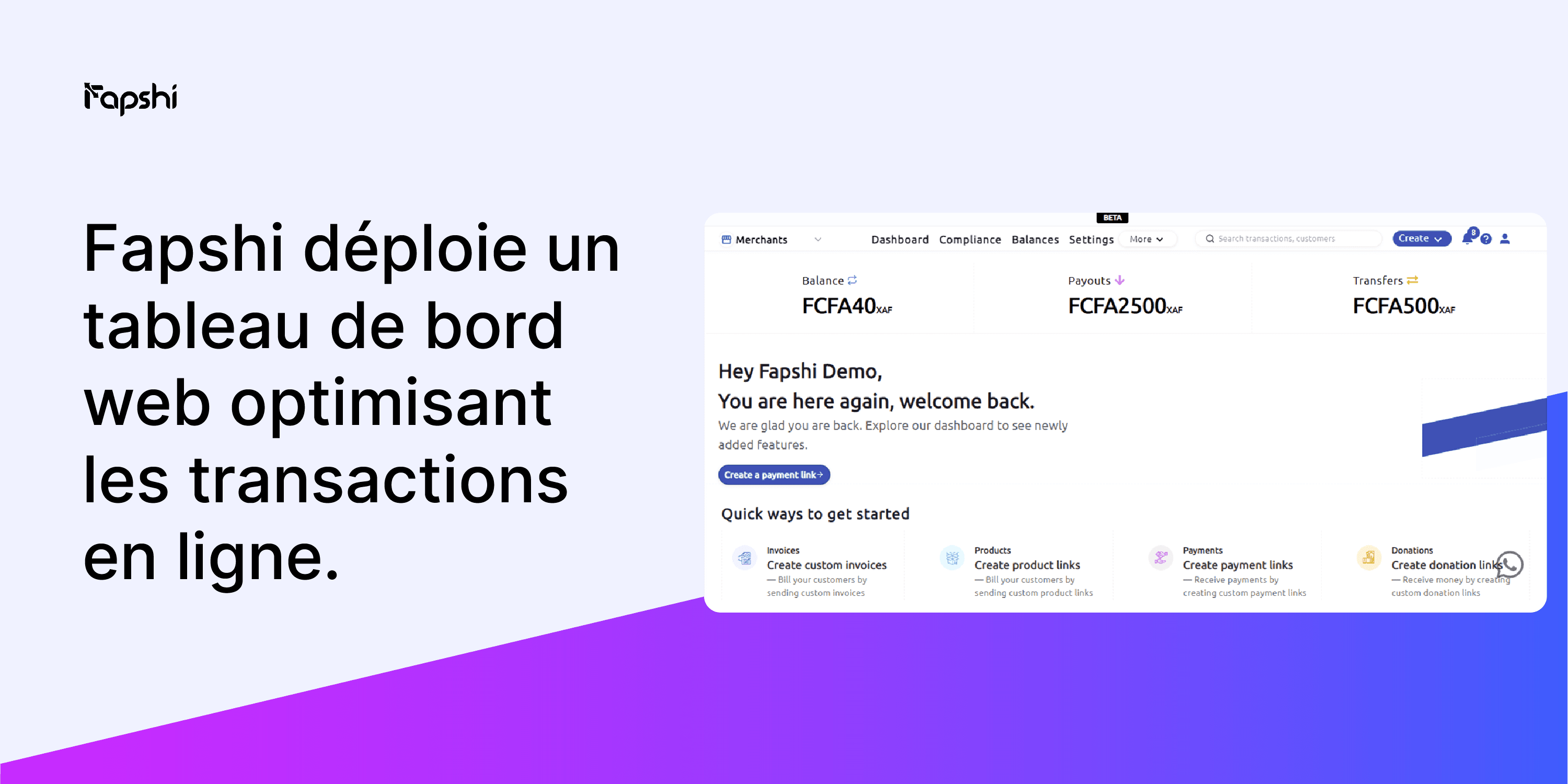 Fapshi débarque et révolutionne les paiements en ligne !